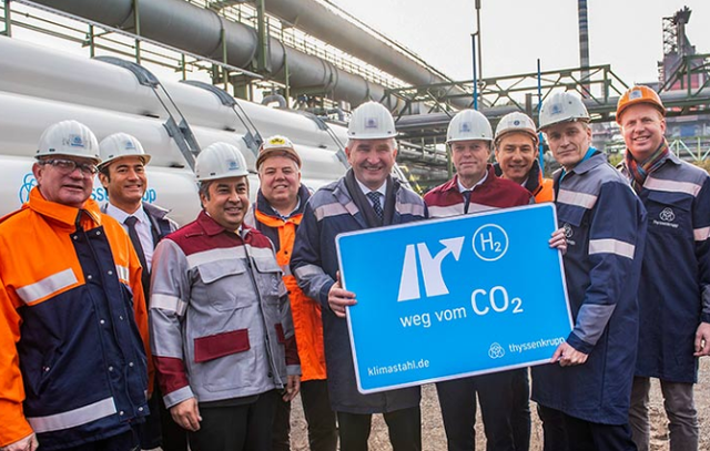 德国“以氢(气)代煤(粉)”炼铁项目正式启动 钢铁产业进入一个新时代
